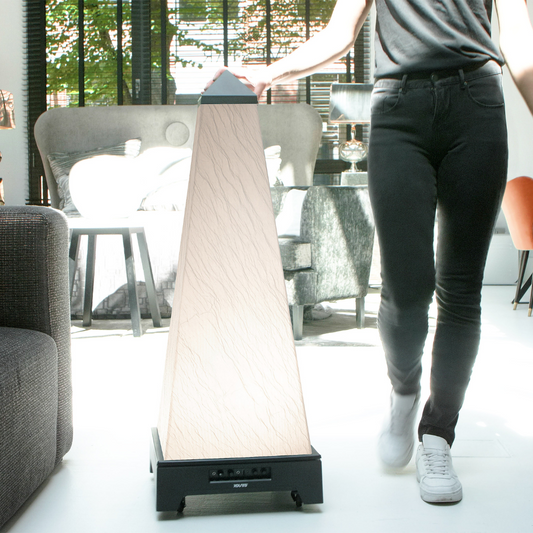 XOUNTS Soundsystem auf Wheeltrolley Zubehör für einfachen Transport und flexible Platzierung – modernes Design und mobiler Soundgenuss