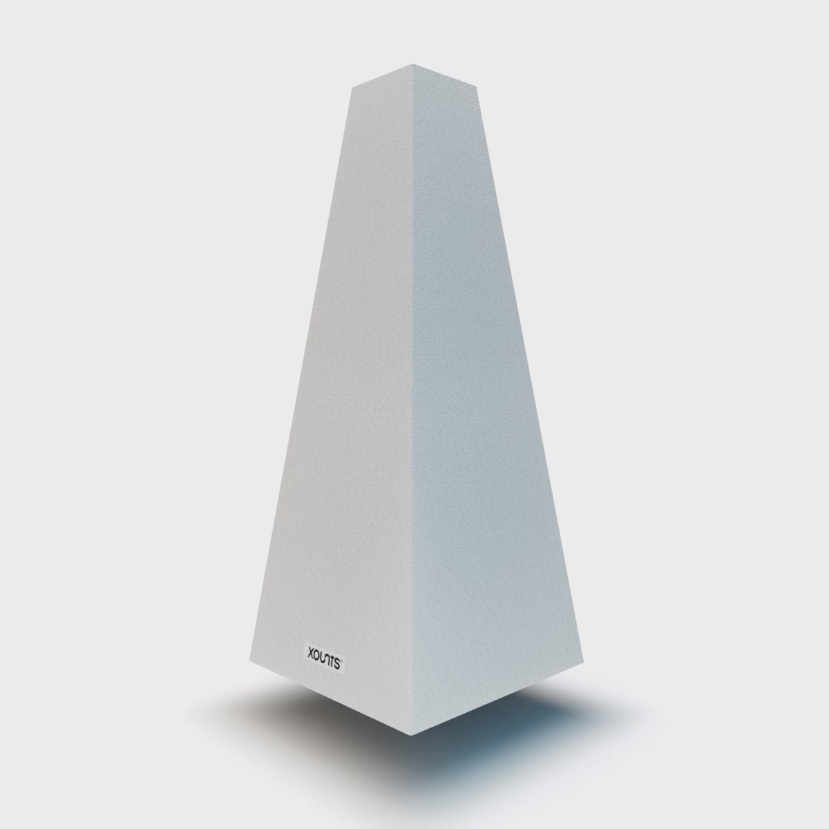XOUNTS 360-Grad Stereo Soundsystem mit Style Cover Essential Moon – stilvoller Design Lautsprecher in zartem Mondweiß für ein minimalistisches Wohnambiente und einzigartigen Raumklang
