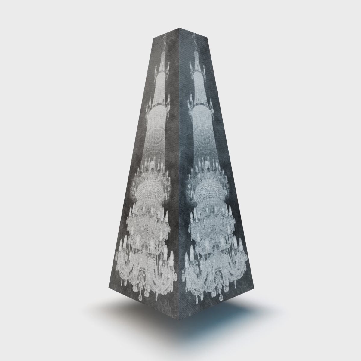 XOUNTS Soundsystem mit Classic Style Cover Chandelier – eleganter Design Lautsprecher mit Kronleuchter-Motiv für stilvolles, luxuriöses Wohnambiente