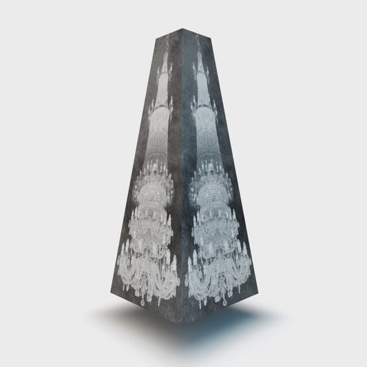 XOUNTS Soundsystem mit Classic Style Cover Chandelier – eleganter Design Lautsprecher mit Kronleuchter-Motiv für stilvolles, luxuriöses Wohnambiente