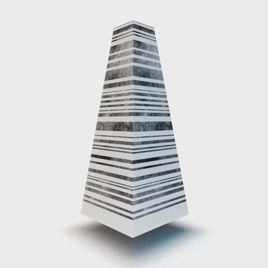 Das XOUNTS Style Cover „Vintage Stripe“ aus der Classic Kollektion verbindet klare Linien mit nostalgischem Flair. Die monochromen Streifen in unterschiedlichen Breiten erzeugen einen dynamischen Look, der an Retro-Designs der 60er und 70er erinnert – modern interpretiert mit einem Hauch Patina-Textur. Ideal für alle, die zeitlose Eleganz mit grafischem Charakter lieben und ihrem XOUNTS Speaker ein stilvolles, urbanes Statement verleihen möchten.