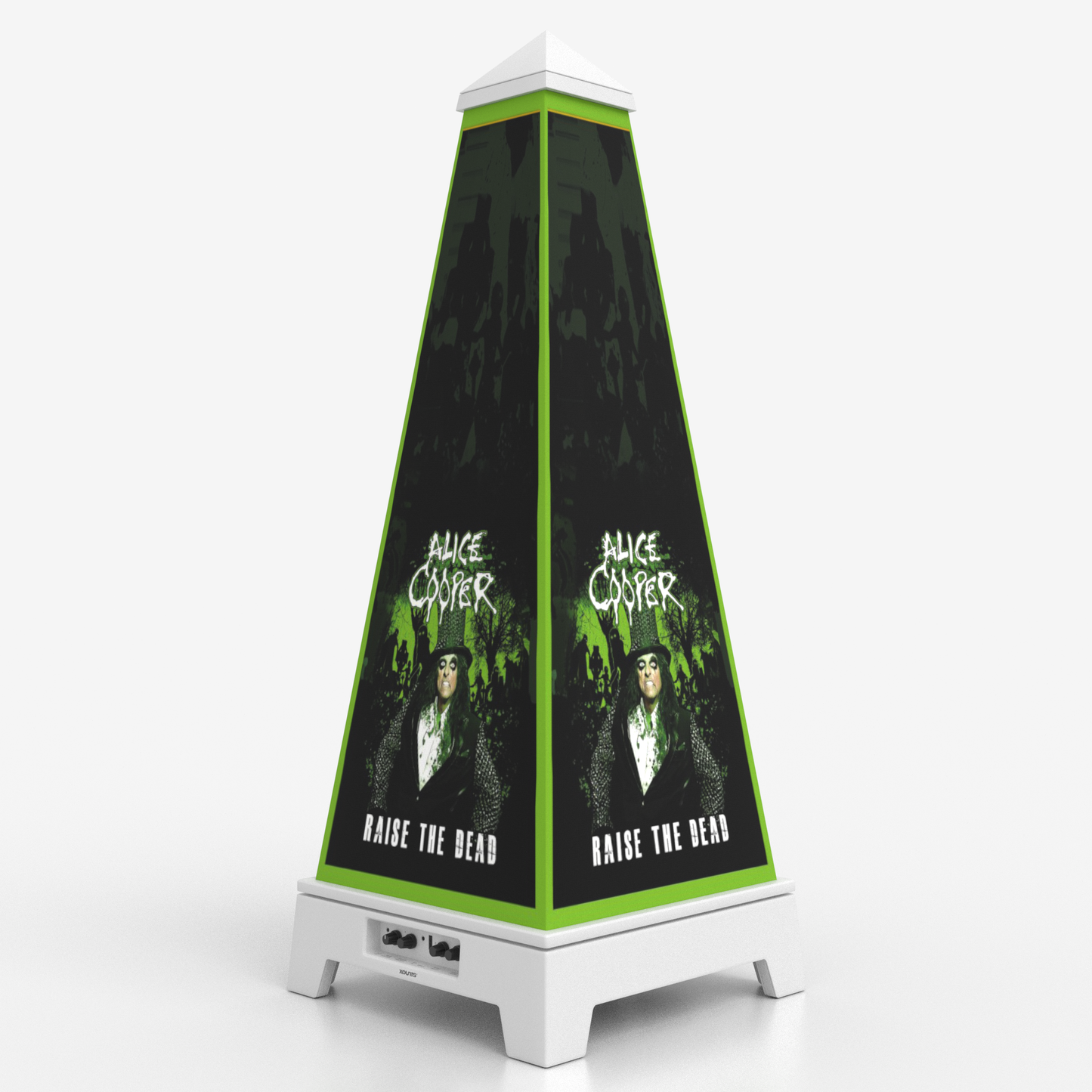 XOUNTS Soundsystem White – Alice Cooper Edition – Rising Style Cover