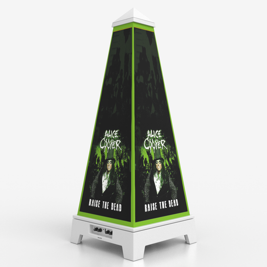 XOUNTS Soundsystem White – Alice Cooper Edition – Rising Style Cover