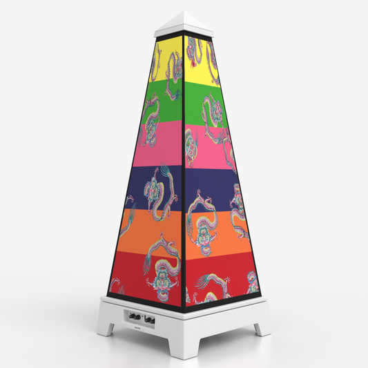 XOUNTS Soundsystem White – Anni Carlson Edition – Dragon Stripes Style Cover