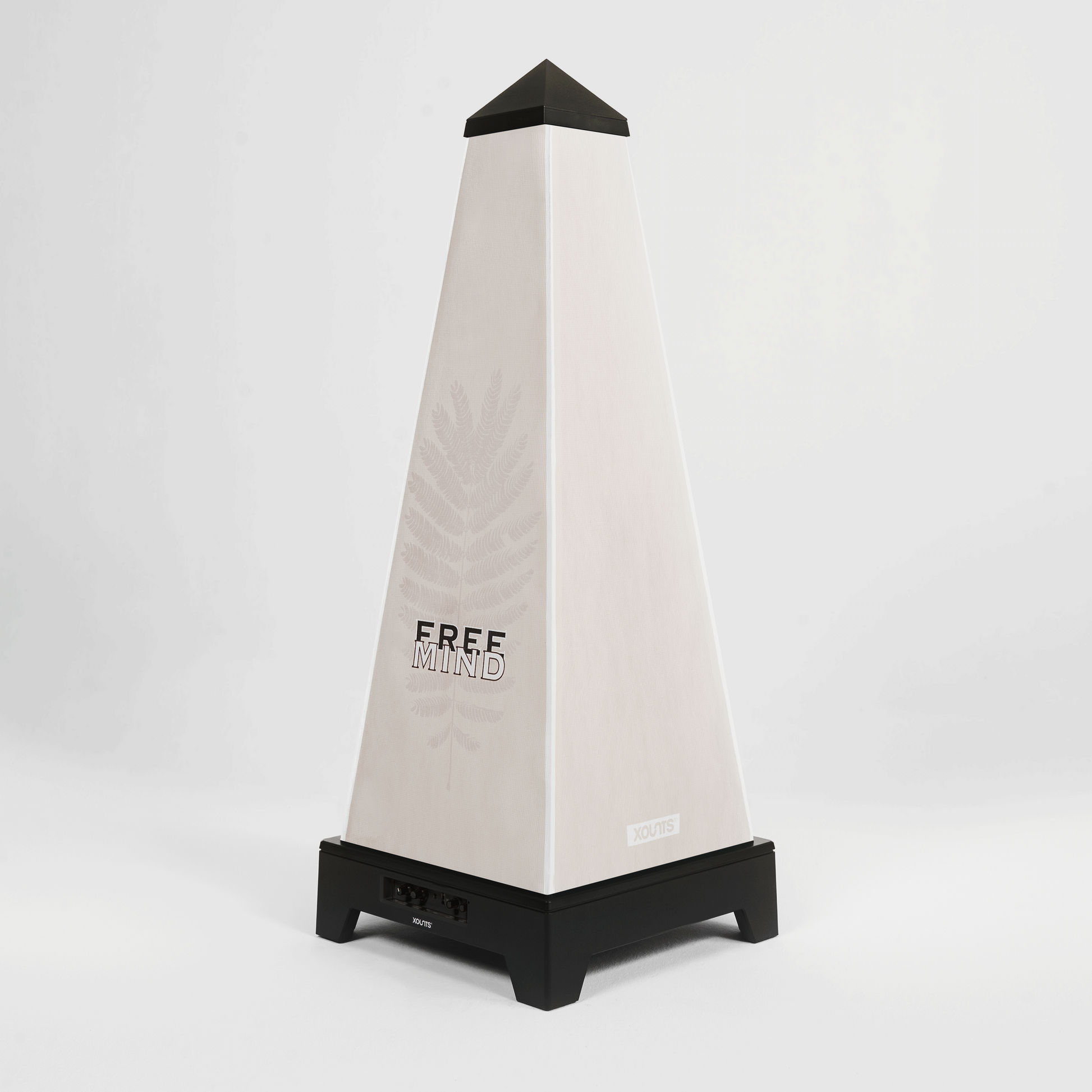 XOUNTS Soundsystem mit Abstract Style Free Mind Cover in Schwarz
