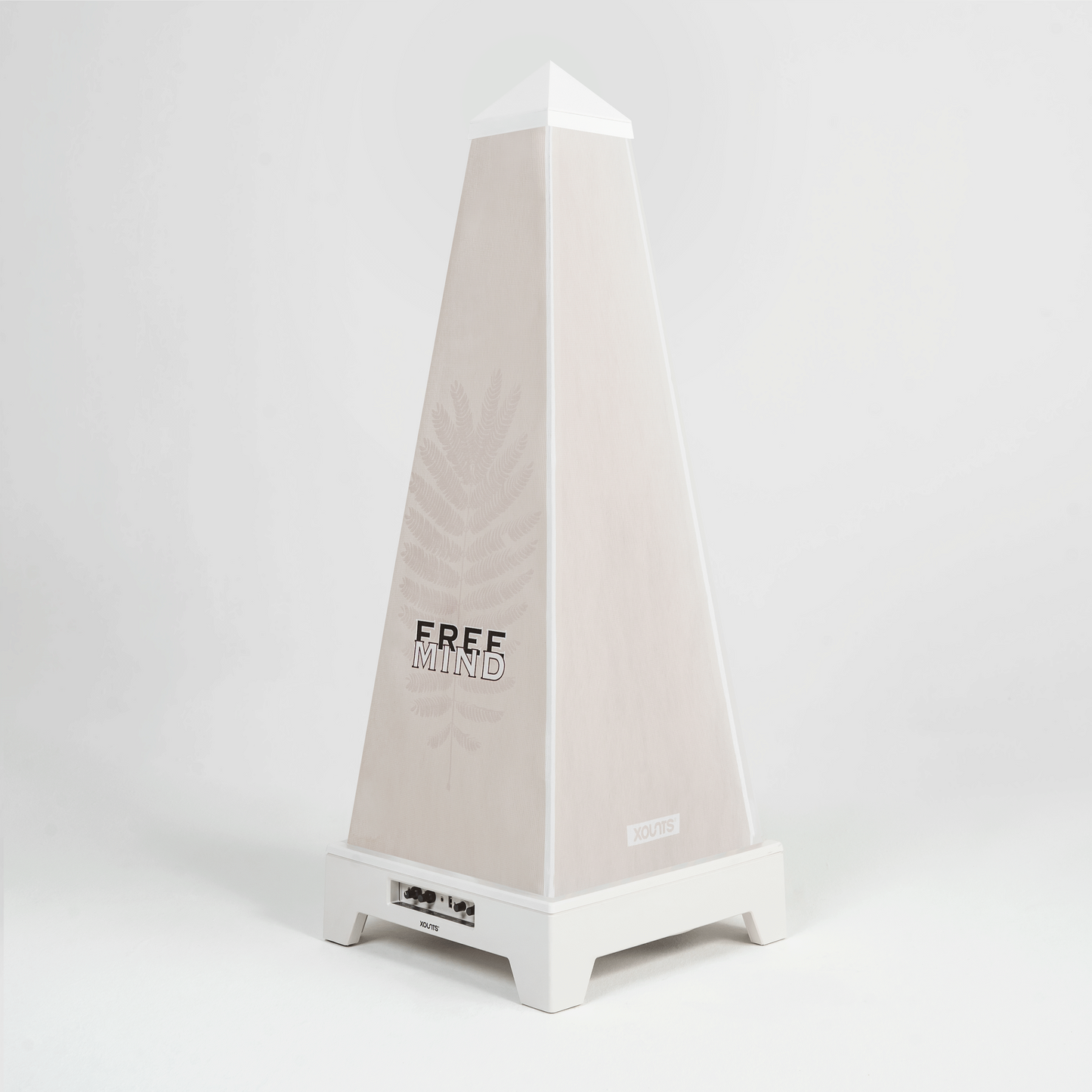 XOUNTS Soundsystem mit Abstract Style Free Mind Cover in Weiß