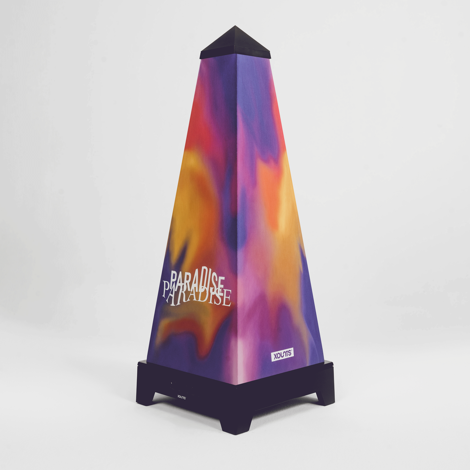 XOUNTS Soundsystem mit Abstract Style Cover Trippy Paradise in Schwarz