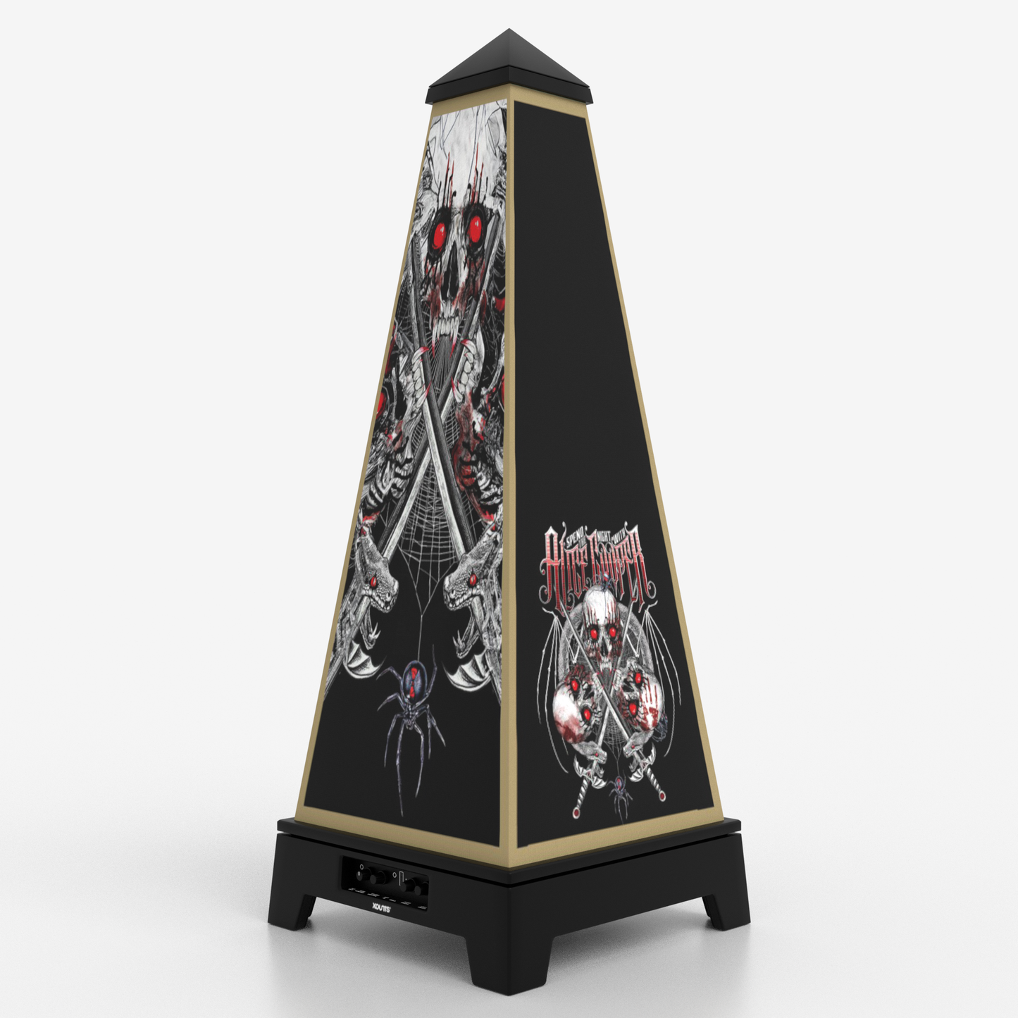 XOUNTS Soundsystem Black – Alice Cooper Edition – Ghul Style Cover