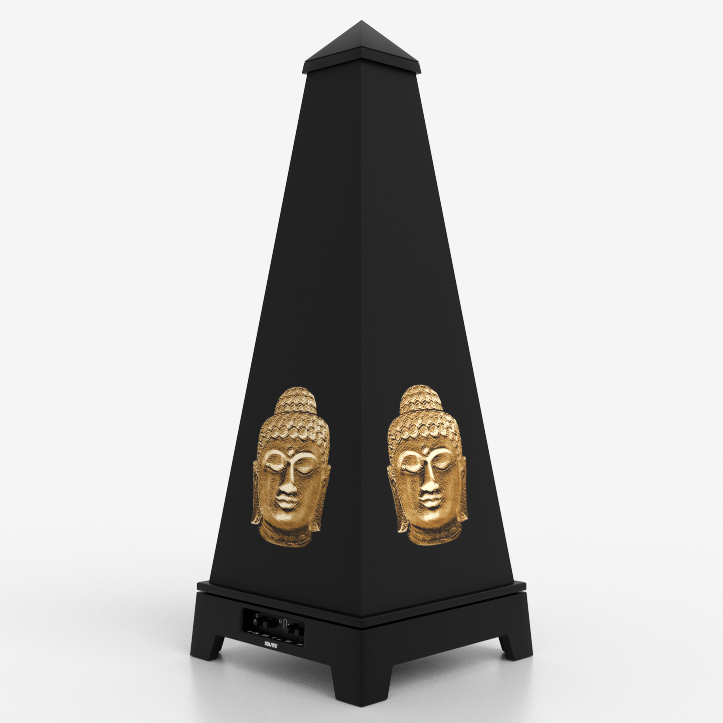 XOUNTS Soundsystem mit Buddha Style Cover in Schwarz – Classic Edition