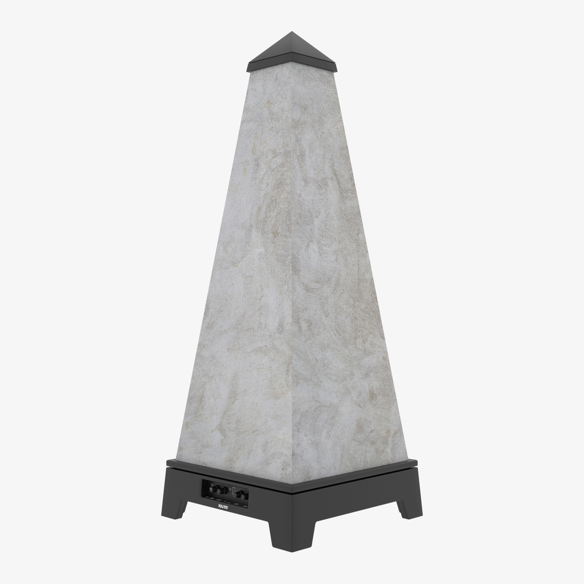 XOUNTS Soundsystem Black – Classic Style – Concrete Cover in Betonoptik