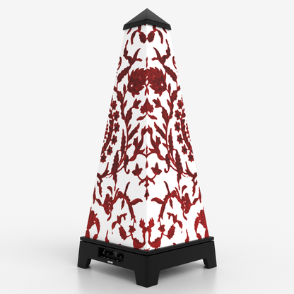 XOUNTS Soundsystem Black – Classic Style – Red Tendris Cover