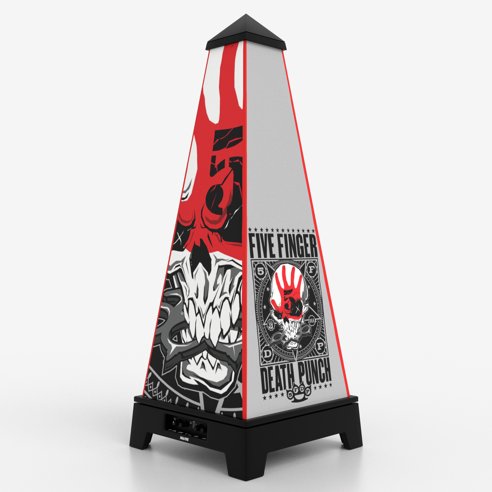 XOUNTS Soundsystem Black – Five Finger Death Punch Edition – Nemesis Style Cover