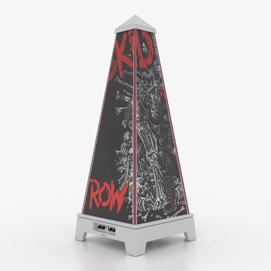 XOUNTS Soundsystem Skid Row Edition – Monkey Biz Style Cover in Weiß mit markantem Monkey-Biz-Design