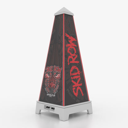 XOUNTS Soundsystem Weiß - Skid Row Edition – Sin City Style Cover  – 360° Sound & Licht