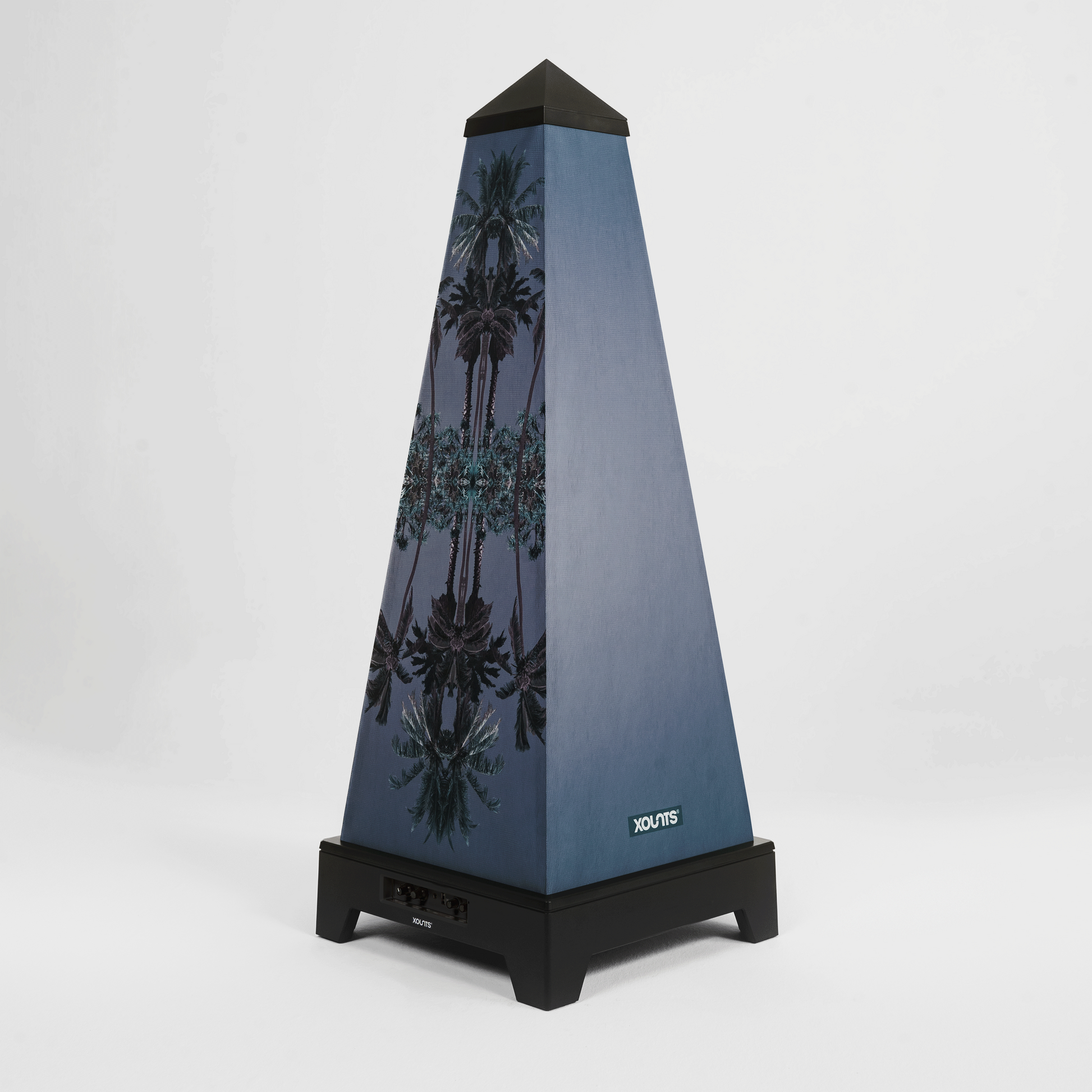 XOUNTS Soundsystem mit Abstract Style Cover „Palm Springs“ in Schwarz