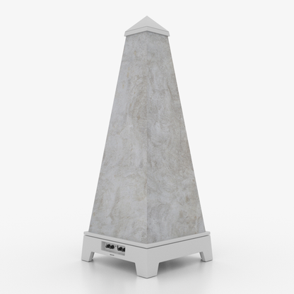 XOUNTS Soundsystem Weiß – Classic Style – Concrete Cover in Betonoptik