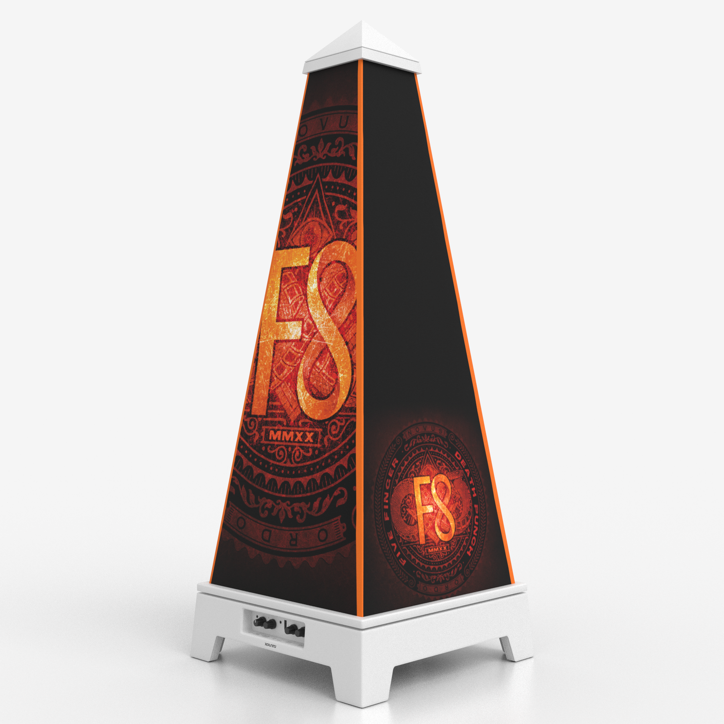 XOUNTS Soundsystem White – Five Finger Death Punch Edition – Fate Style Cover